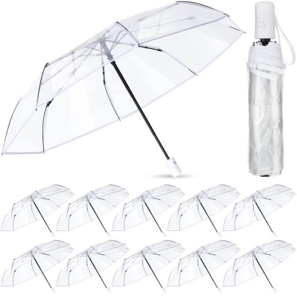 SOLD! —— Clear Umbrella Set for Home Parties